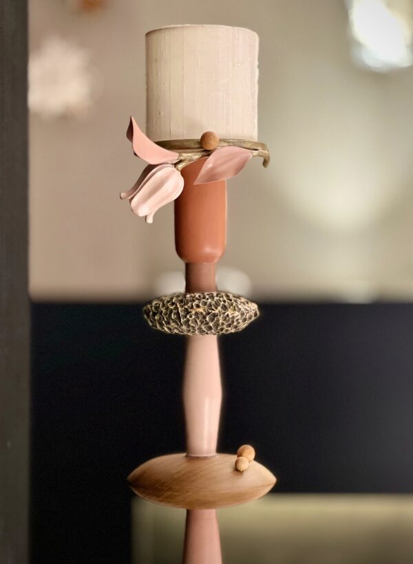 Tulip Table Lamp (Red Stem)