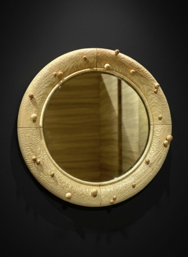 Meteoroid Round Mirror