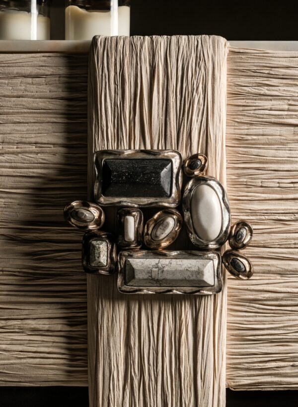 Aztec Handle with Natural Stones1